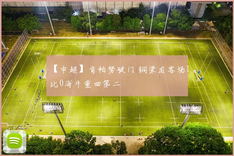 【中超】肯帕努破门 铜梁龙客场1比0海牛重回第二