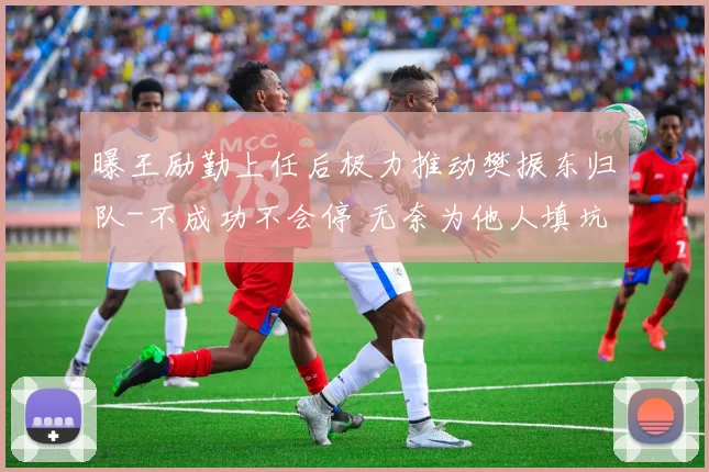 曝王励勤上任后极力推动樊振东归队-不成功不会停 无奈为他人填坑